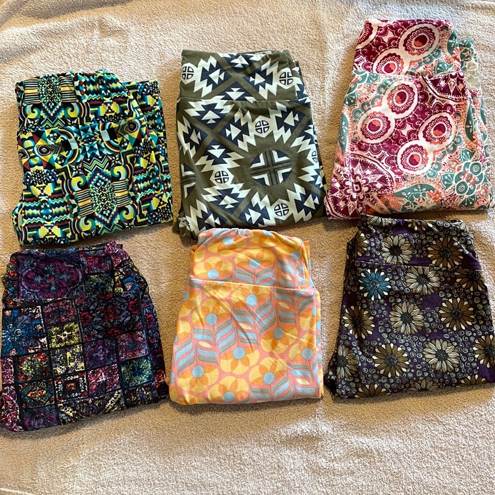 Lularoe leggings - bundle of 6